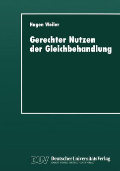 Gerechter Nutzen der Gleichbehandlung (eBook, PDF)