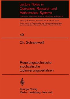 Cover Regelungstechnische stochastische Optimierungsverfahren in Unternehmensforschung und Wirtschaftstheorie (eBook, PDF)