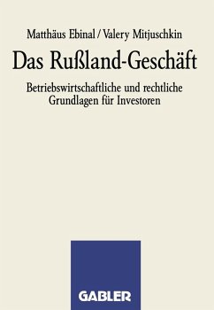 Cover Das Rußland-Geschäft (eBook, PDF)