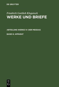 Apparat (eBook, PDF) - Klopstock, Friedrich Gottlieb