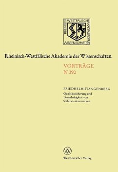 Qualitätssicherung und Dauerhaftigkeit von Stahlbetonbauwerken (eBook, PDF) - Stangenberg, Friedhelm
