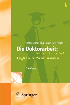 Cover Die Doktorarbeit: Vom Start zum Ziel (eBook, PDF)