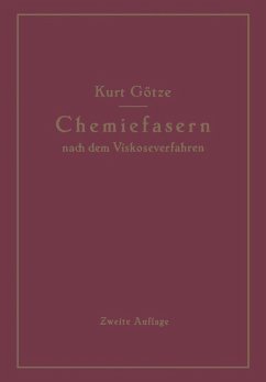 Cover Chemiefasern nach dem Viskoseverfahren (Reyon und Zellwolle) (eBook, PDF)