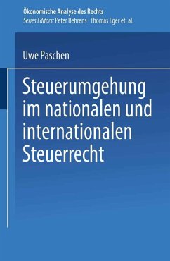 Cover Steuerumgehung im nationalen und internationalen Steuerrecht (eBook, PDF)