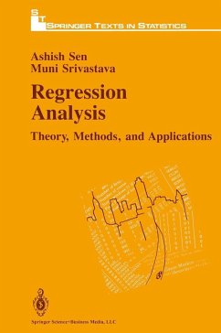 Regression Analysis (eBook, PDF) - Sen, Ashish K.; Srivastava, Muni S.