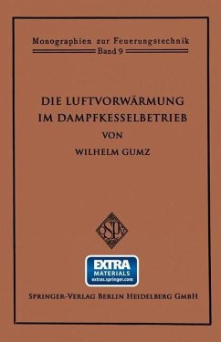 Cover Die Luftvorwärmung im Dampfkesselbetrieb (eBook, PDF)