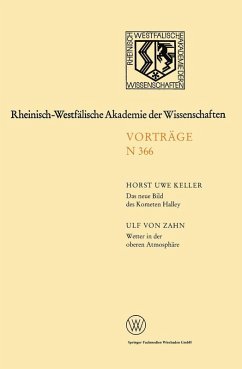 Cover Das neue Bild des Kometen Halley - Ergebnisse der Raummissionen / Wetter in der oberen Atmosphäre (eBook, PDF)