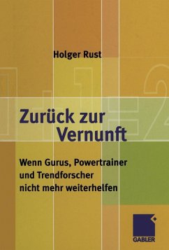 Zurück zur Vernunft (eBook, PDF) - Rust, Holger