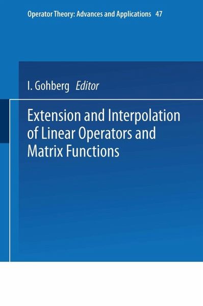 Extension and Interpolation of Linear Operators and Matrix Functions (eBook, PDF) Extension and Interpolation of Linear Operators and Matrix Functions (eBook, PDF)