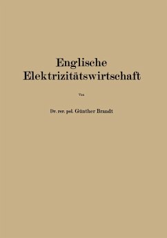 Cover Englische Elektrizitätswirtschaft (eBook, PDF)