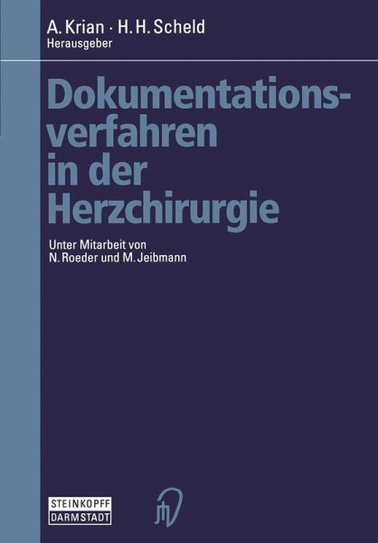 Dokumentationsverfahren in der Herzchirurgie (eBook, PDF)