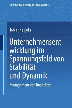 Cover Unternehmensentwicklung im Spannungsfeld von Stabilität und Dynamik (eBook, PDF)