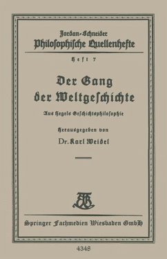 Cover Der Gang der Weltgeschichte (eBook, PDF)