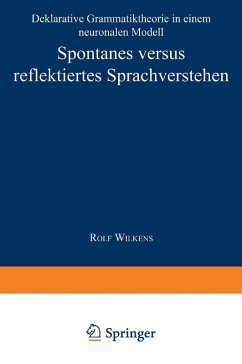 Spontanes versus reflektiertes Sprachverstehen (eBook, PDF)