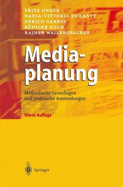 Mediaplanung (eBook, PDF) - Unger, Fritz; Durante, Nadia-Vittoria; Gabrys, Enrico; Koch, Rüdiger; Wailersbacher, Rainer