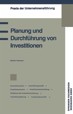 Planung und Durchführung von Investitionen (eBook, PDF) - Hofmann, Diether
