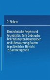 Bautechnische Regeln und Grundsätze (eBook, PDF)