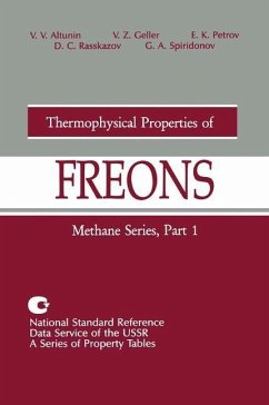 Thermophysical Properties of Freons (eBook, PDF) - Altunin, V. V.; Geller, V. Z.; Petrov, E. K.; Rasskazov, D. C.; Spiridonov, G. A.