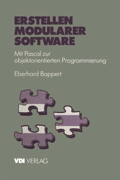 Erstellen modularer Software (eBook, PDF) - Bappert, Eberhard