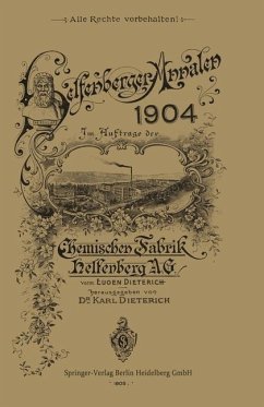 Cover Helfenberger Annalen 1904 (eBook, PDF)