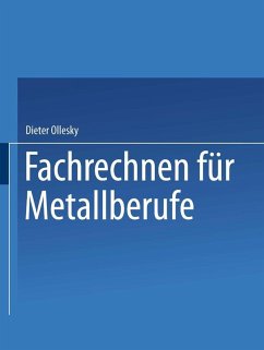 Fachrechnen für Metallberufe (eBook, PDF) - Ollesky, Dieter