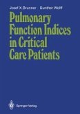 Pulmonary Function Indices in Critical Care Patients (eBook, PDF)