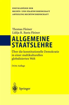 Allgemeine Staatslehre (eBook, PDF) - Fleiner, Thomas; Basta Fleiner, Lidija