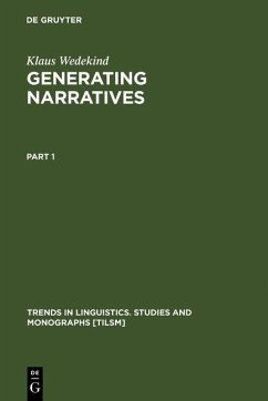 Generating Narratives (eBook, PDF) - Wedekind, Klaus