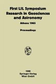 Proceeding of the First Lunar International Laboratory (LIL) Symposium Research in Geosciences and Astronomy (eBook, PDF)