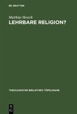 Lehrbare Religion? (eBook, PDF)