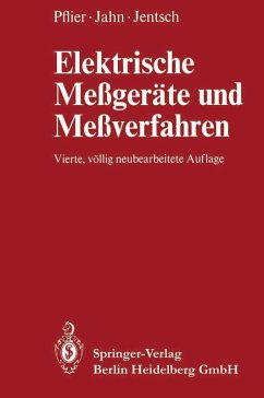 Cover Elektrische Meßgeräte und Meßverfahren (eBook, PDF)