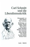 Carl Schmitt und die Liberalismuskritik (eBook, PDF)