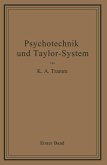 Psychotechnik und Taylor-System (eBook, PDF)