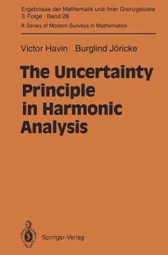 Cover The Uncertainty Principle in Harmonic Analysis (eBook, PDF)