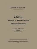 Anleitung für die Beobachter an den Wetterbeobachtungsstellen des deutschen Reichswetterdienstes (eBook, PDF)