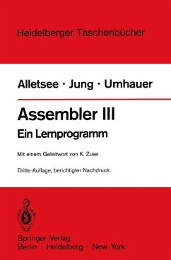 Assembler III (eBook, PDF) - Alletsee, Rainer; Jung, Horst; Umhauer, Gerd F.