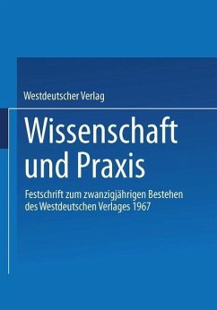 Wissenschaft und Praxis (eBook, PDF) - Westdeutscher Verlag