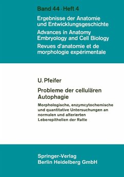 Probleme der cellulären Autophagie (eBook, PDF) - Pfeifer, U.