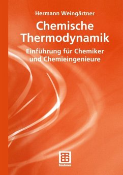 Chemische Thermodynamik (eBook, PDF) - Weingärtner, Hermann