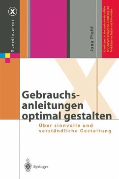 Gebrauchsanleitungen optimal gestalten (eBook, PDF) - Piehl, Jona