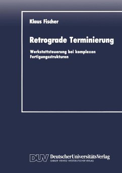 Retrograde Terminierung (eBook, PDF) - Fischer, Klaus