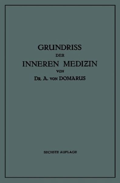 Grundriss der Inneren Medizin (eBook, PDF)