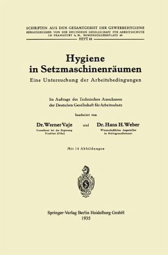 Cover Hygiene in Setzmaschinenräumen (eBook, PDF)