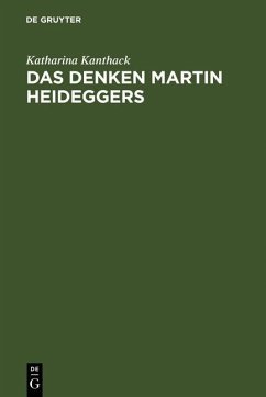 Cover Das Denken Martin Heideggers (eBook, PDF)
