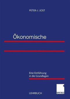 Ökonomische Organisationstheorie (eBook, PDF) - Jost, Peter-J.