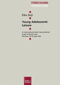 Young Adolescents' Leisure (eBook, PDF) - Zeijl, Elke