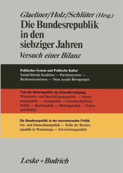Die Bundesrepublik in den siebziger Jahren (eBook, PDF)