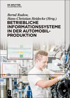 Betriebliche Informationssysteme in der Automobilproduktion (eBook, PDF)