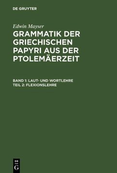 Cover Flexionslehre (eBook, PDF)