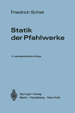 Cover Statik der Pfahlwerke (eBook, PDF)